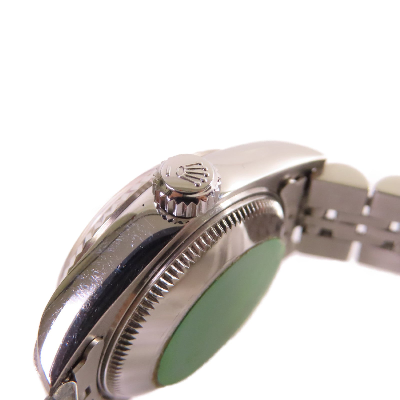 ROLEX Datejust 26mm Watch鑽石/不鏽鋼自動機芯手錶黑色