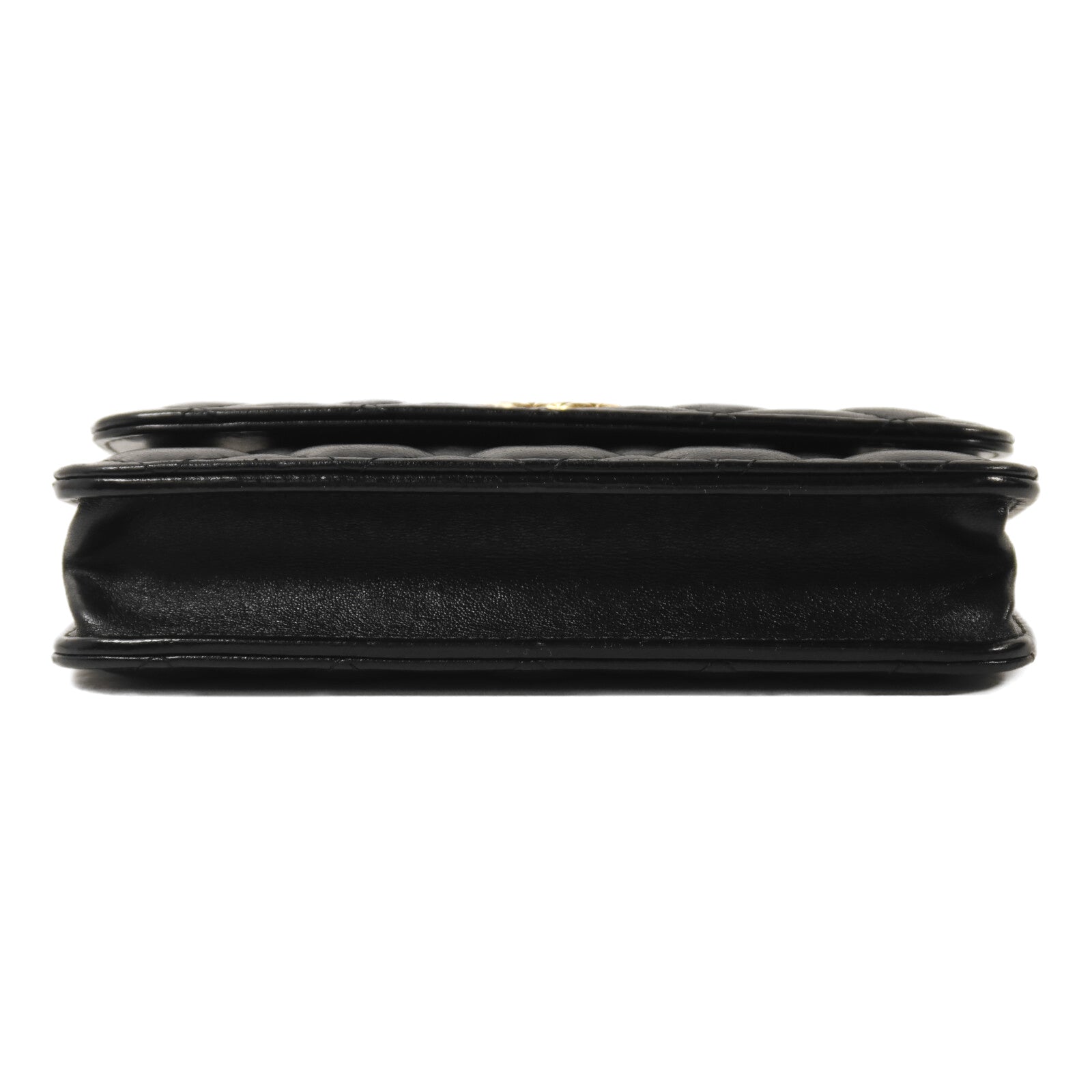 CHANEL 羊皮皮革Chain Shoulder金扣鏈帶肩背袋