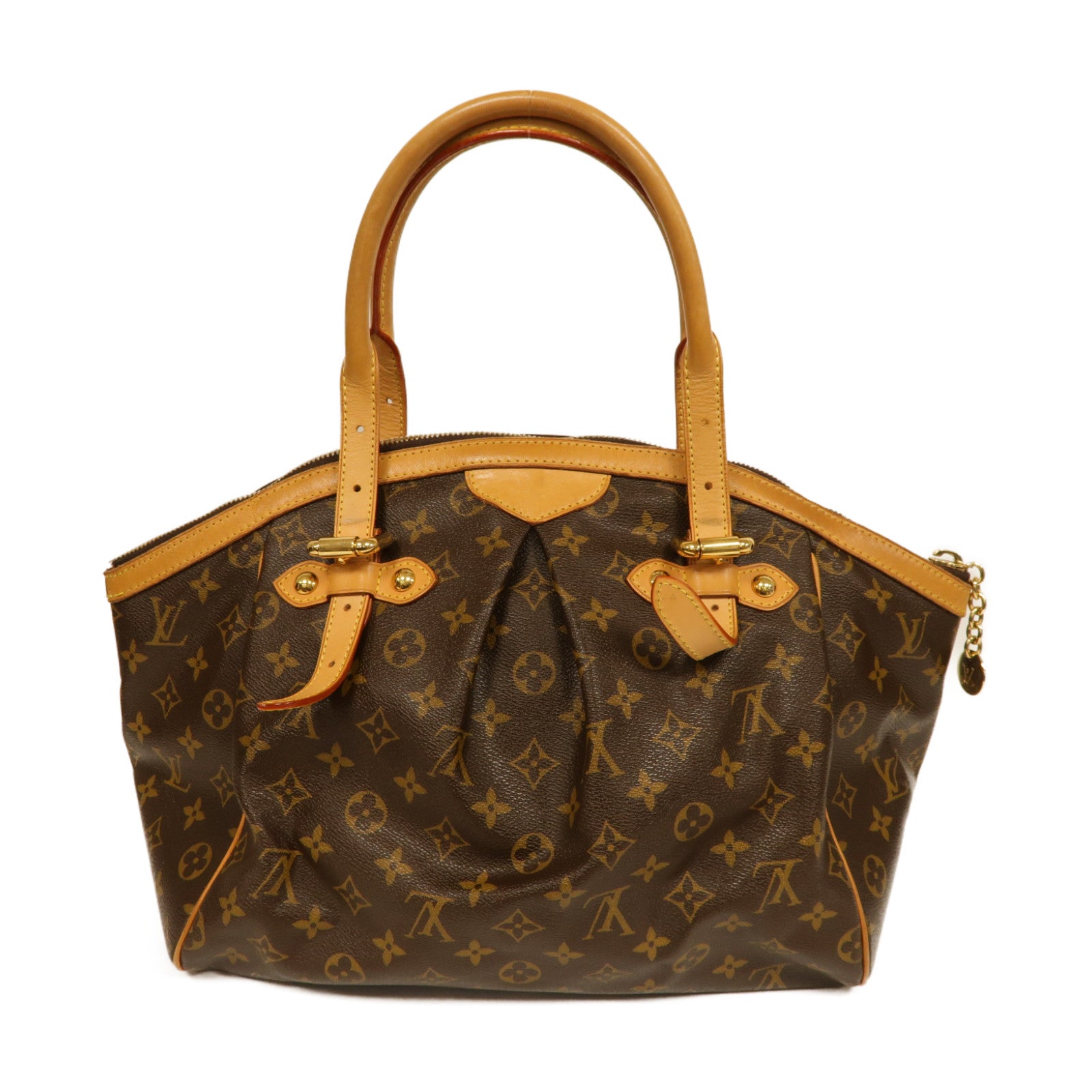 LOUIS VUITTON **【激減優惠】Monogram Tivoli GM金扣手挽袋啡色