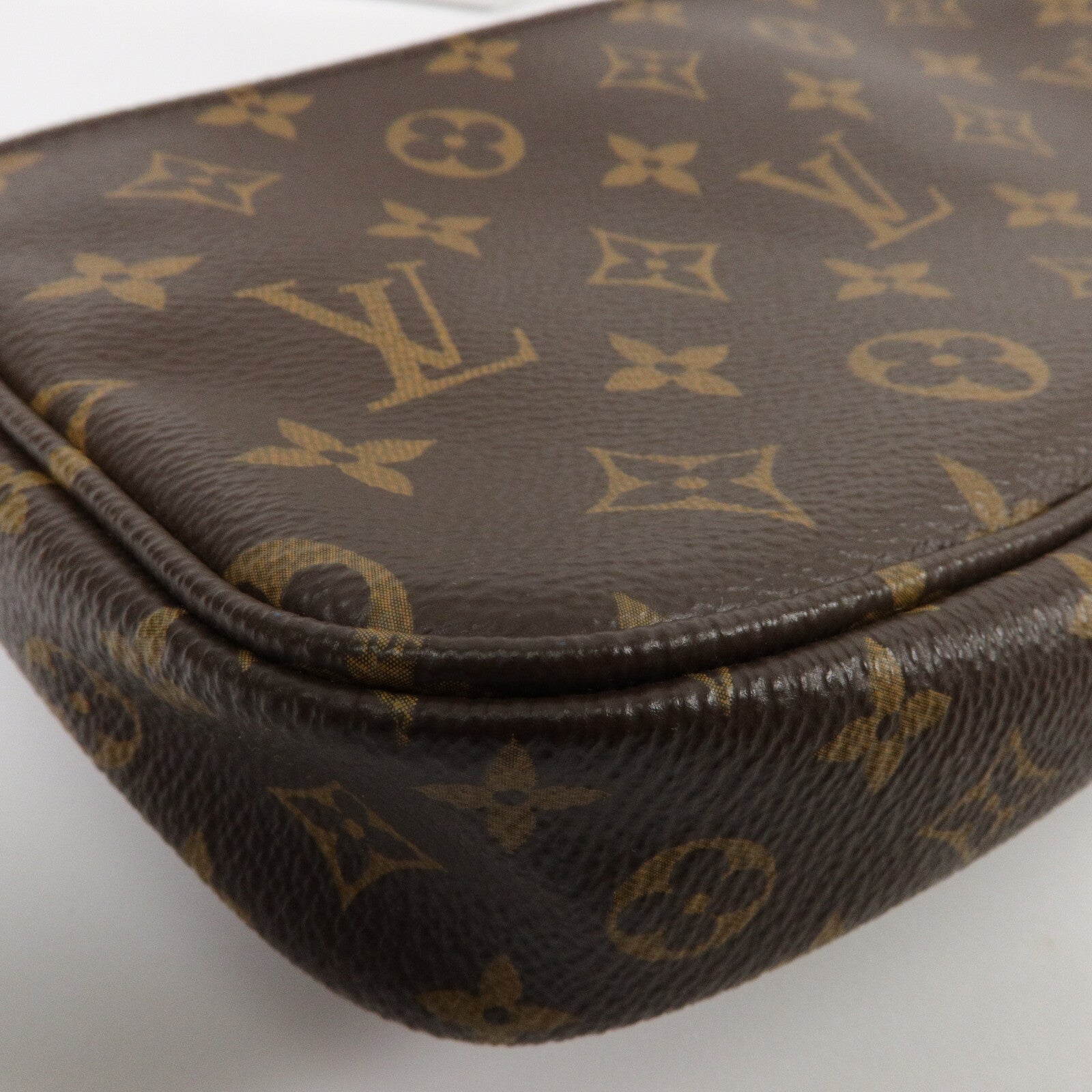 LOUIS VUITTON Monogram Multi Pochette Accessoires金扣手挽肩背兩用袋