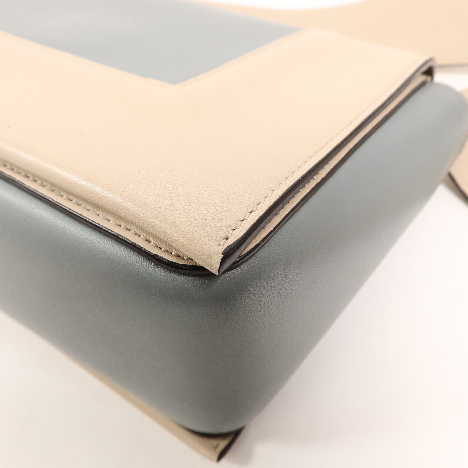 CELINE 牛皮皮革Frame Medium肩背袋