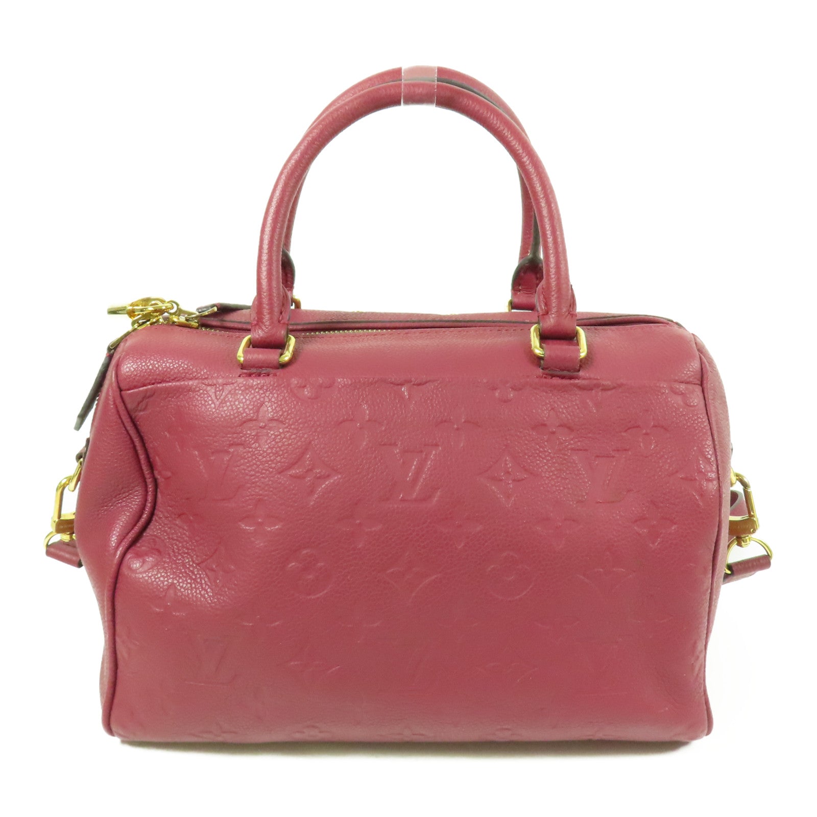 LOUIS VUITTON Speedy Bandouliere 25 2way Shoulder Bag M40762 Monogram Empreinte