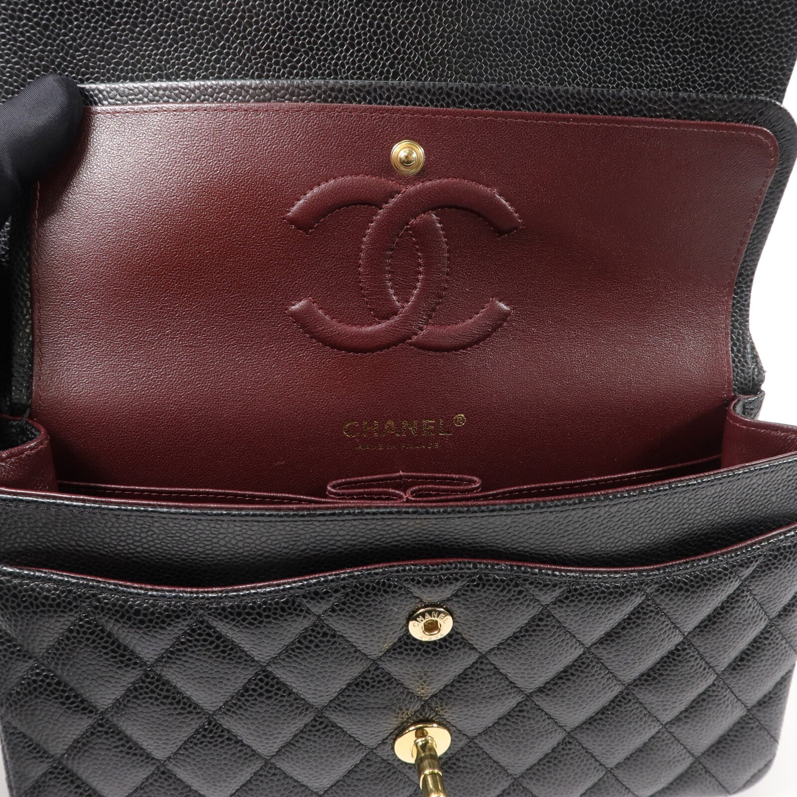 CHANEL 牛皮皮革Classic 25鏈帶肩背袋