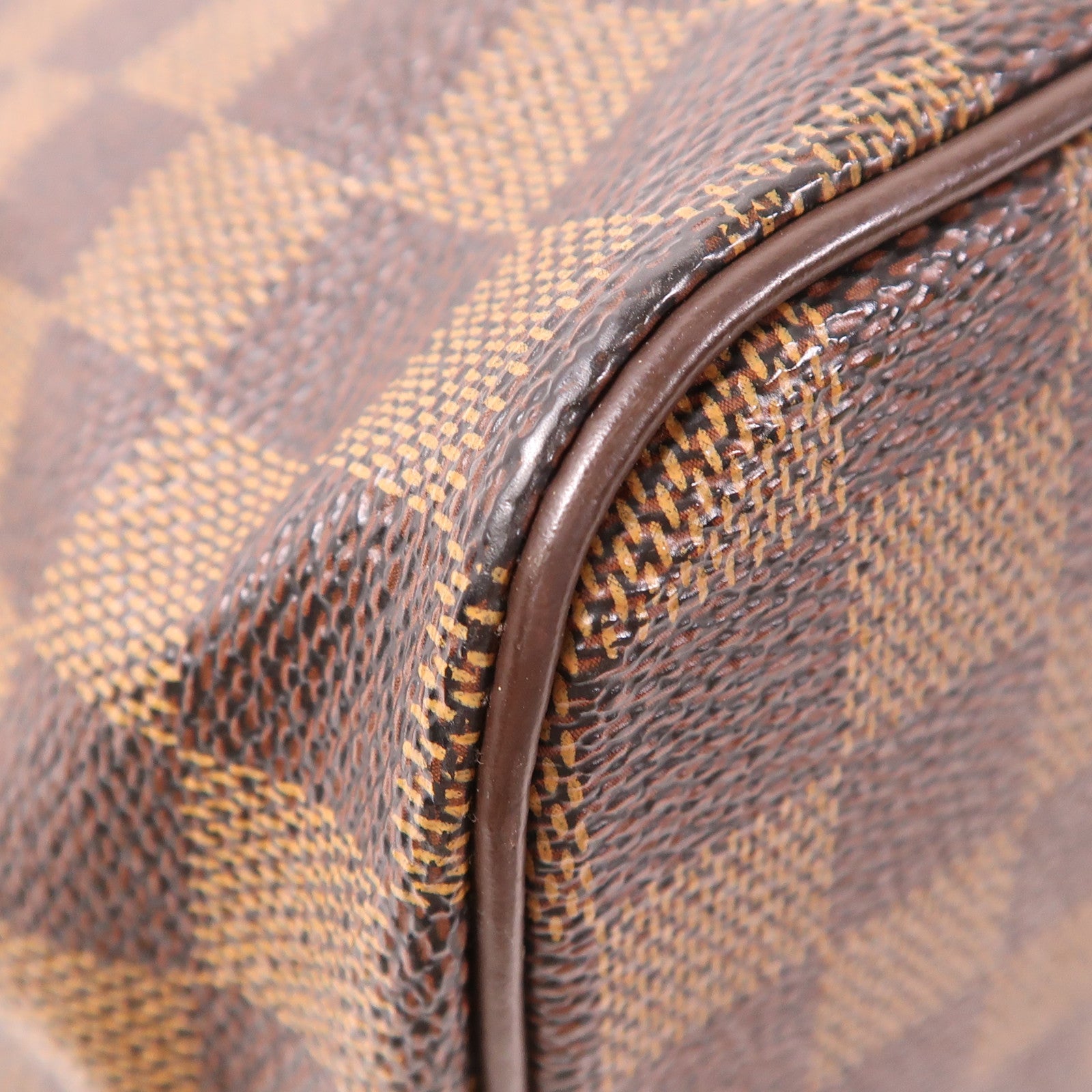 LOUIS VUITTON LV GHW Saleya PM Shoulder Handbag N51183 Damier Brown