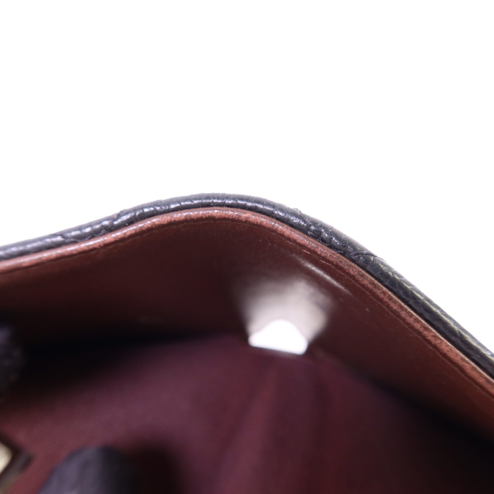 CHANEL 牛皮皮革Trifold Wallet金扣錢包