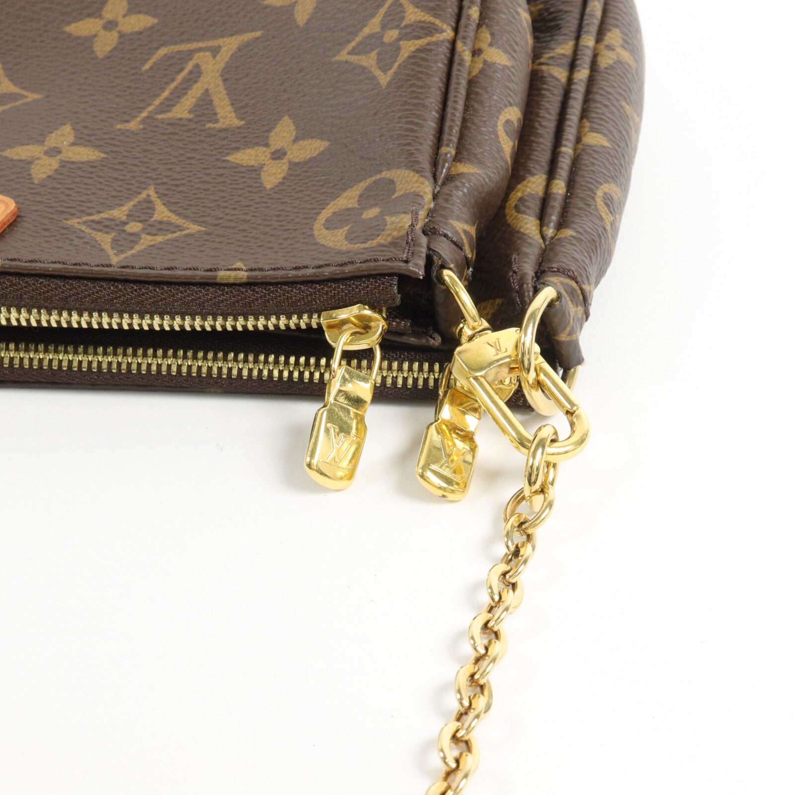 LOUIS VUITTON Monogram Multi Pochette Accessoires手挽肩背兩用袋