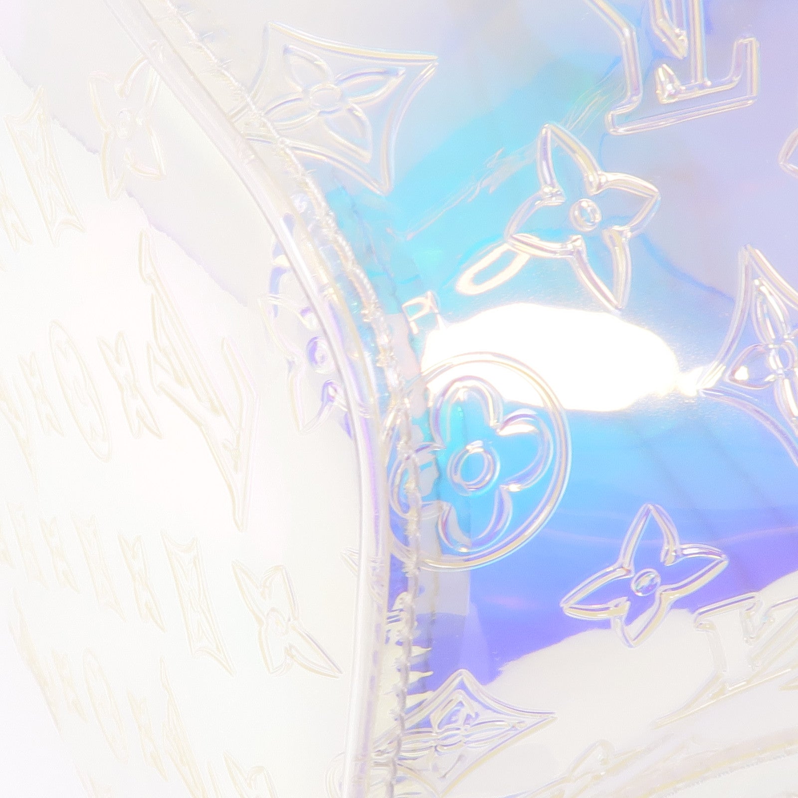 LOUIS VUITTON Monogram Prism Keepall Bandouliere 50手挽肩背兩用袋