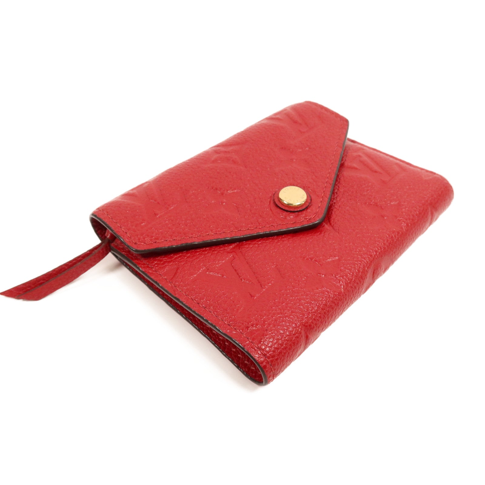 LOUIS VUITTON Monogram Empreinte Victorine金扣錢包