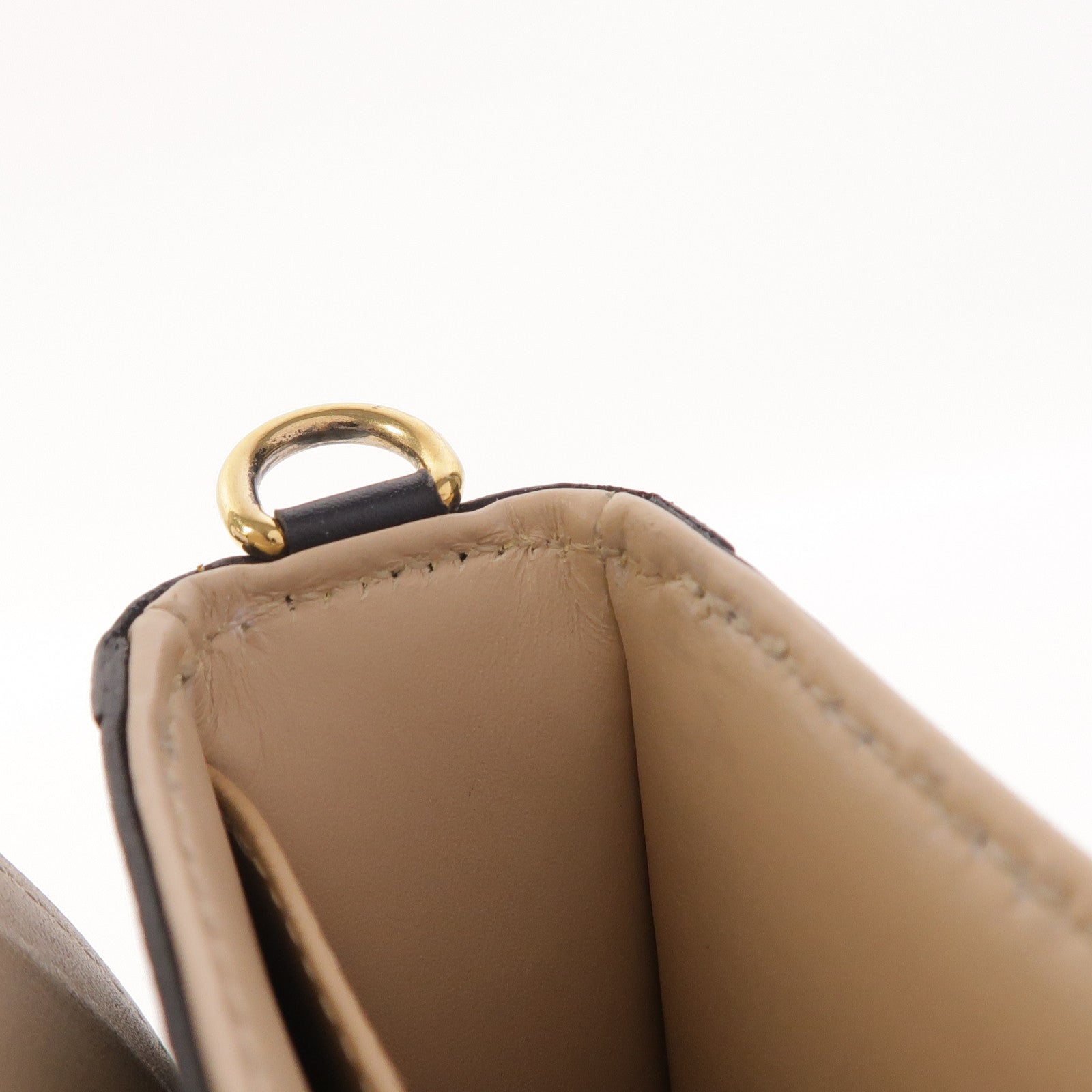 LOUIS VUITTON Monogram Pochette Trunk Vertical金扣鏈帶肩背袋