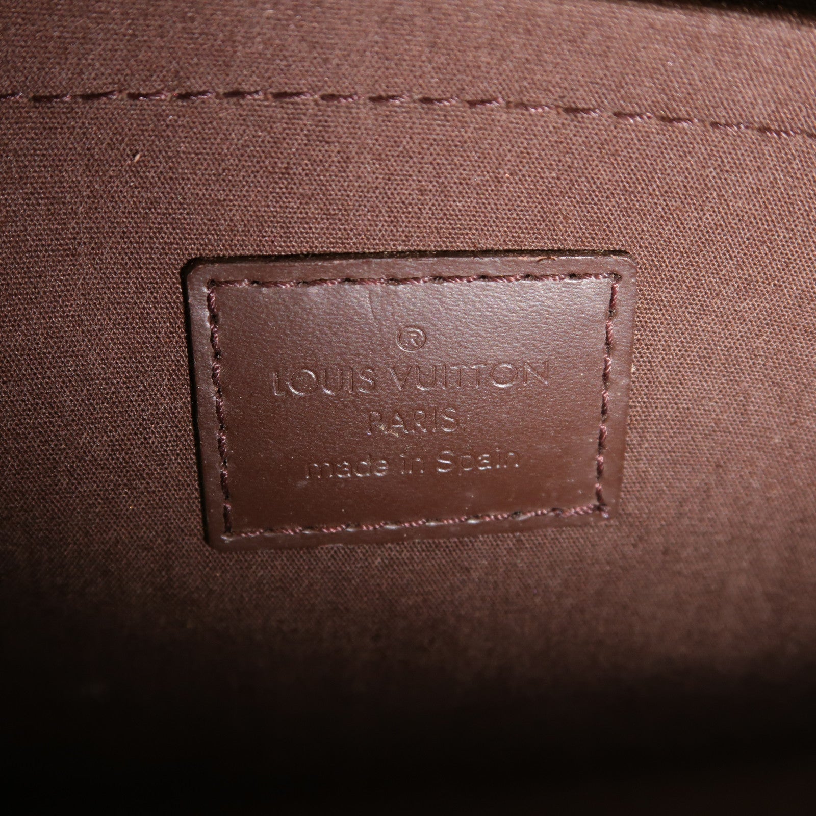 LOUIS VUITTON Epi Croisette PM銀扣肩背袋啡色