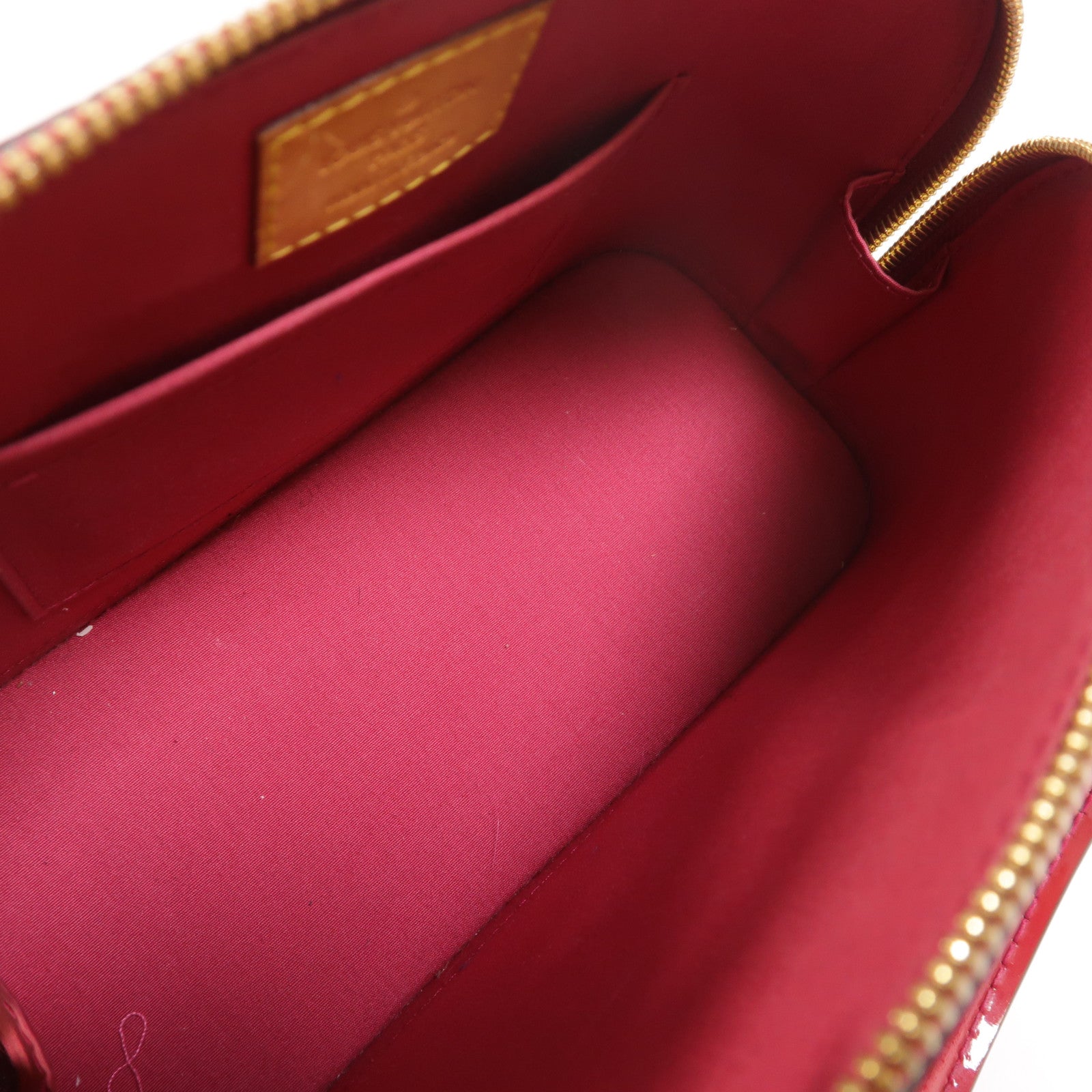 LOUIS VUITTON Monogram Vernis Alma BB手挽肩背兩用袋