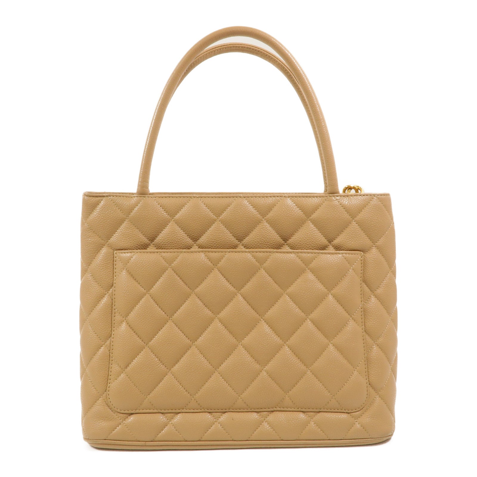 CHANEL 牛皮皮革Medallion Vintage Tote Bag手挽袋