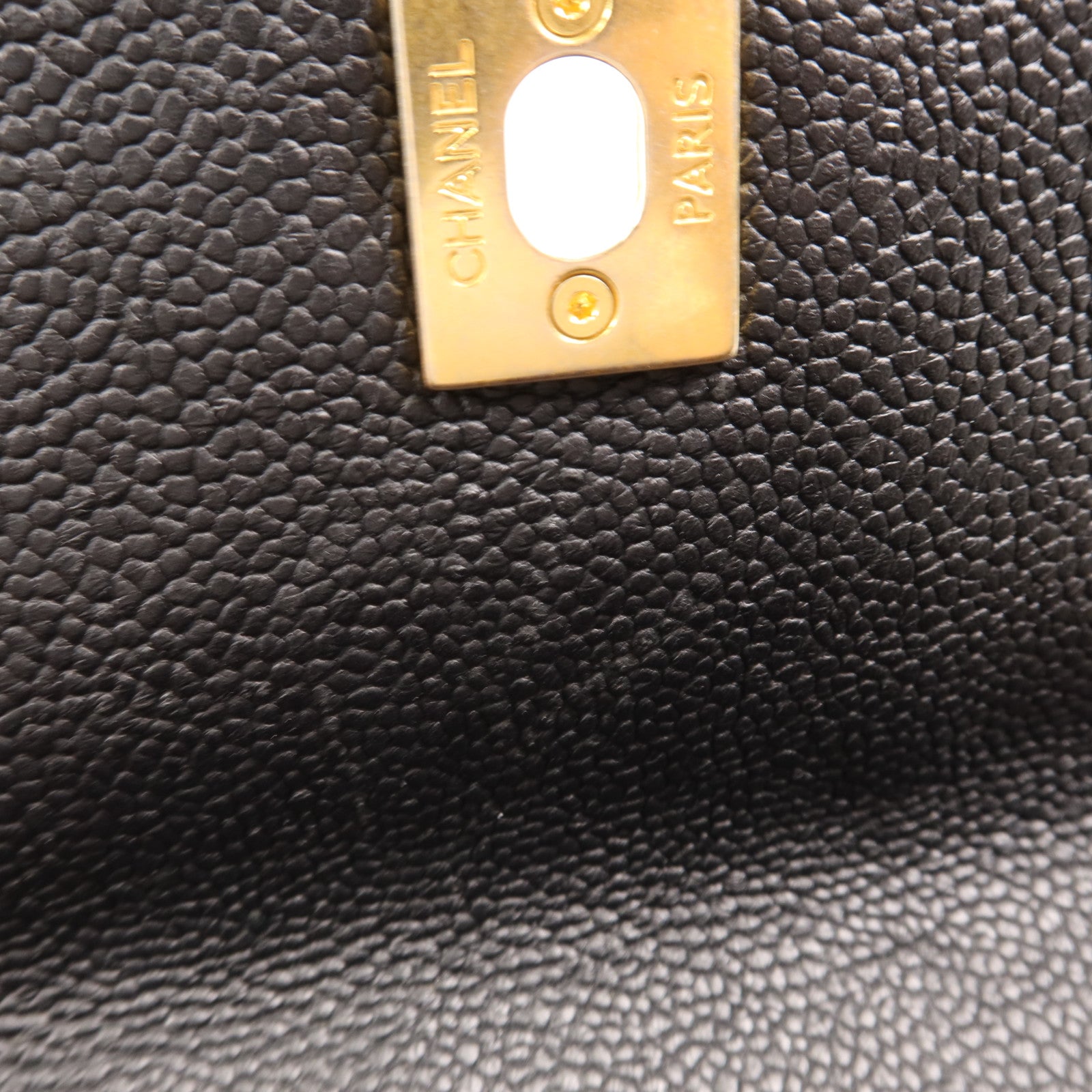 CHANEL 【激減優惠】牛皮皮革Chain Shoulder金扣鏈帶肩背袋