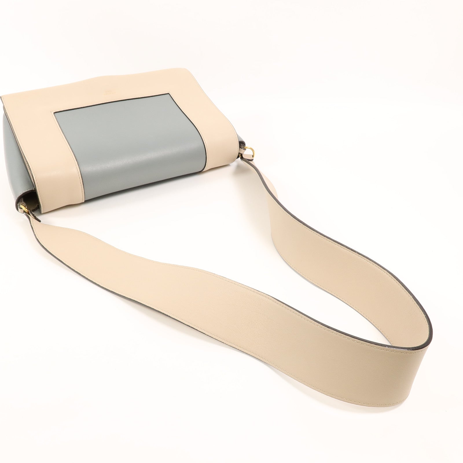 CELINE 牛皮皮革Frame Medium肩背袋