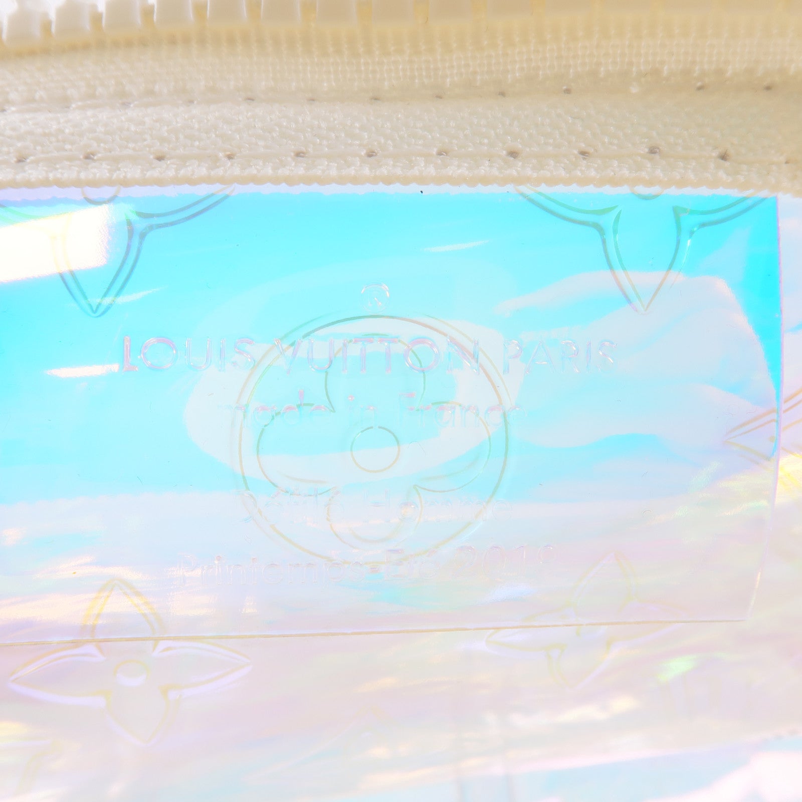 LOUIS VUITTON Monogram Prism Keepall Bandouliere 50手挽肩背兩用袋