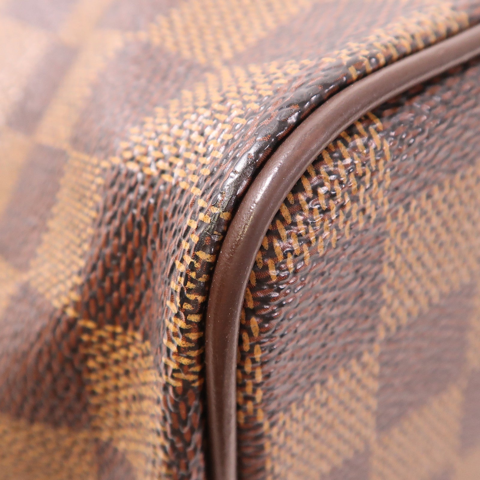 LOUIS VUITTON LV GHW Saleya PM Shoulder Handbag N51183 Damier Brown