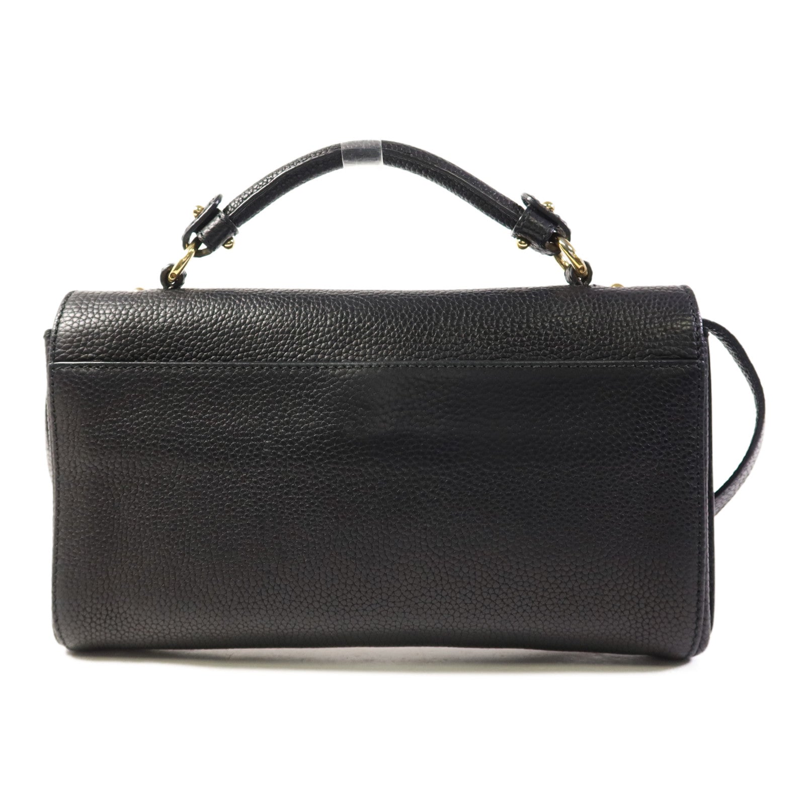 Salvatore Ferragamo 牛皮皮革Shoulder Bag金扣手挽肩背兩用袋