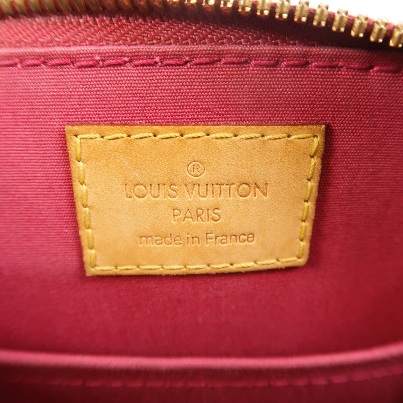 LOUIS VUITTON Monogram Vernis Alma BB手挽肩背兩用袋