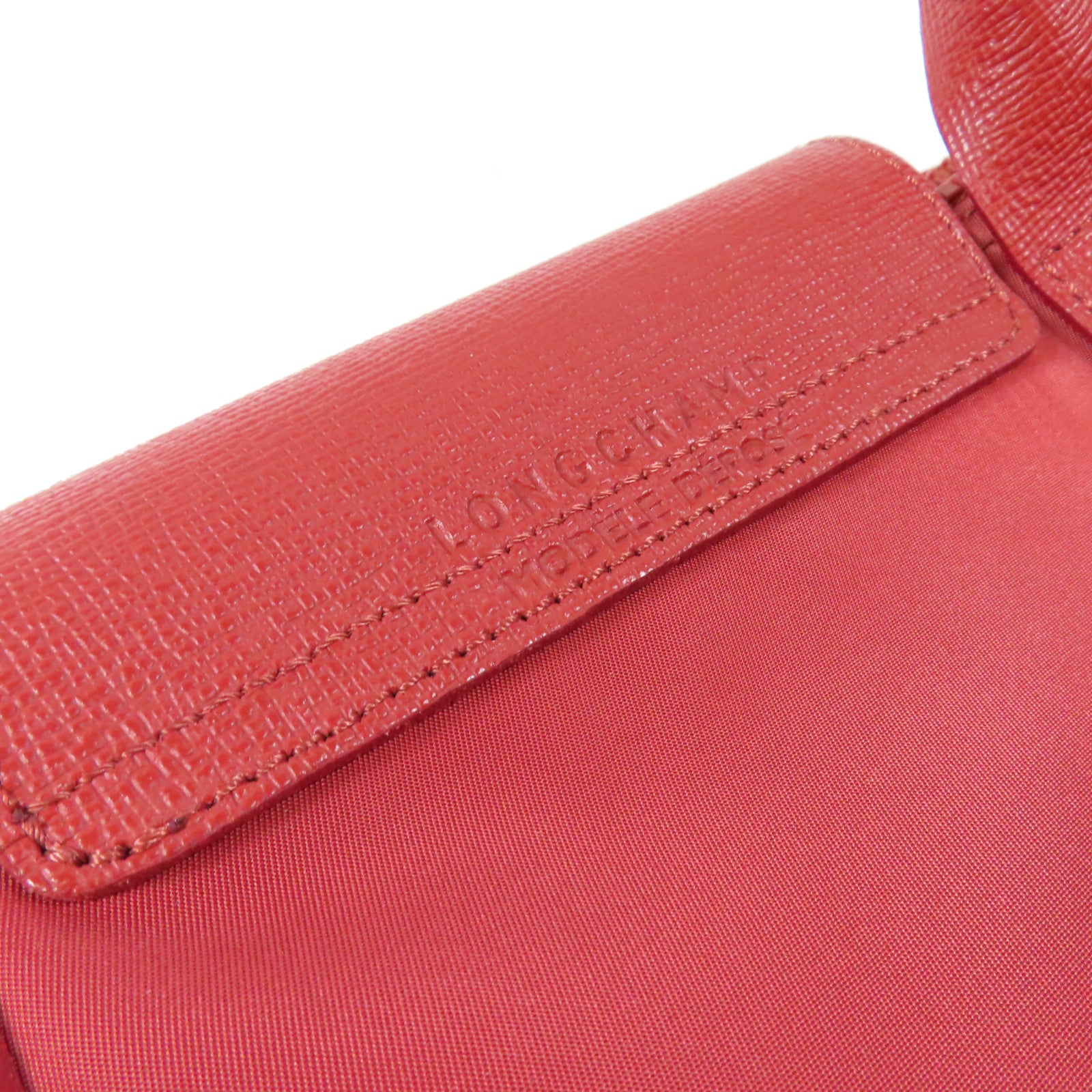 Longchamp 尼龍Hand Bag銀扣手挽肩背兩用袋