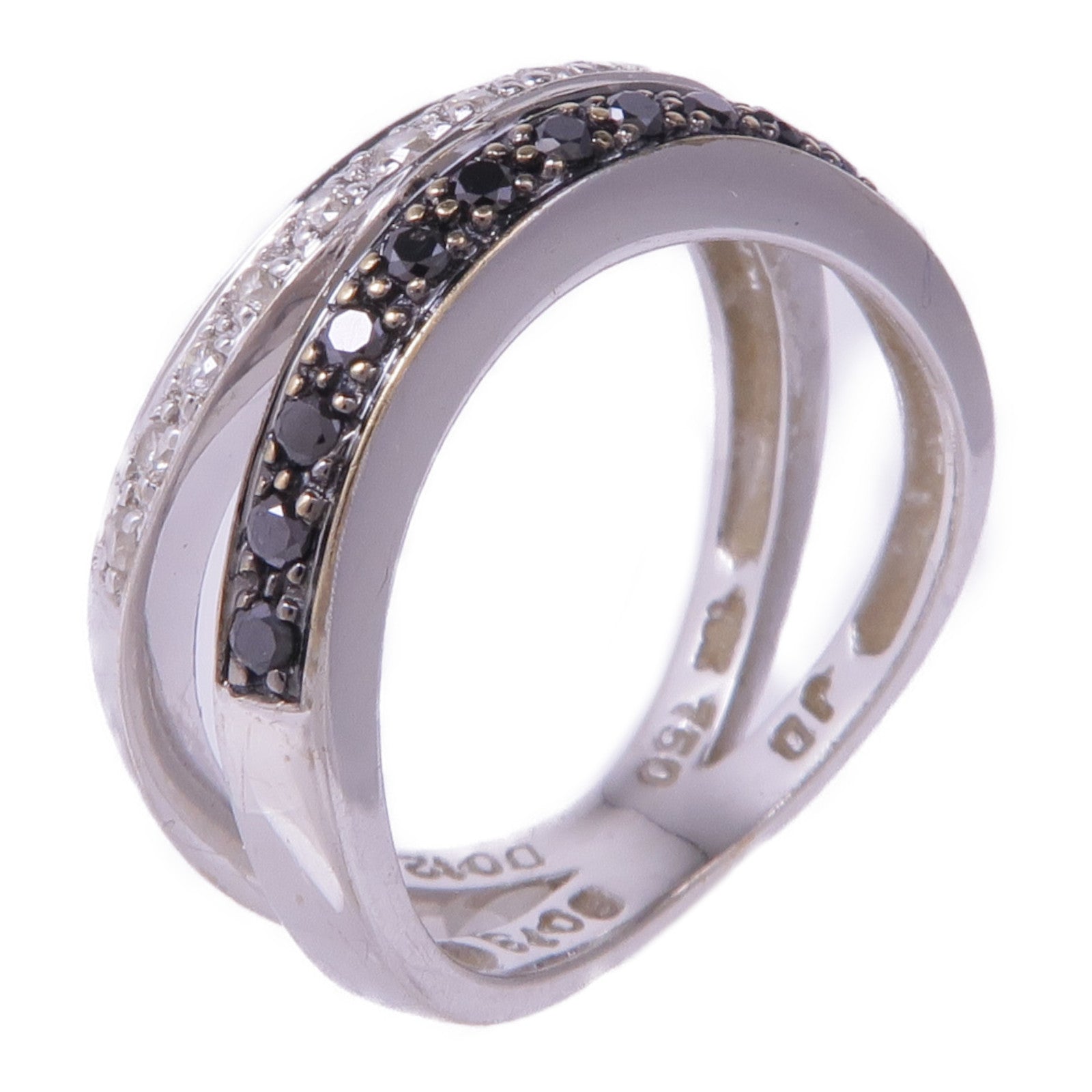 JEWELRY 【激減優惠】18K白金Diamond Ring鑽石戒指US#5