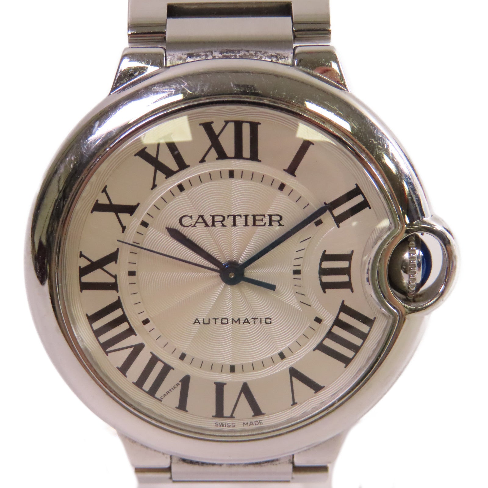 CARTIER Ballon Bleu 36mm Watch不鏽鋼自動機芯手錶貝殼色
