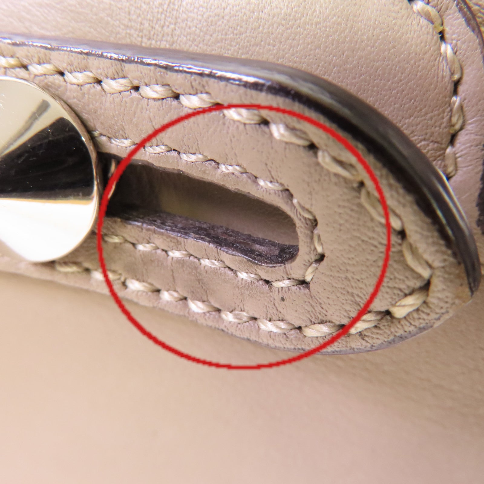 FENDI 牛皮皮革By The Way Mini 2Way Shoulder Bag銀扣手挽肩背兩用袋灰色