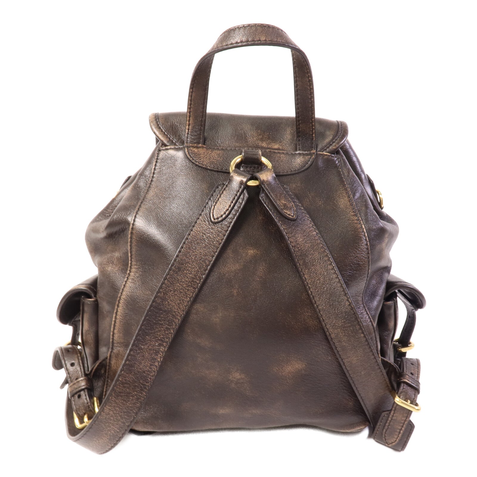 Miu Miu 羊皮皮革Backpack肩背袋
