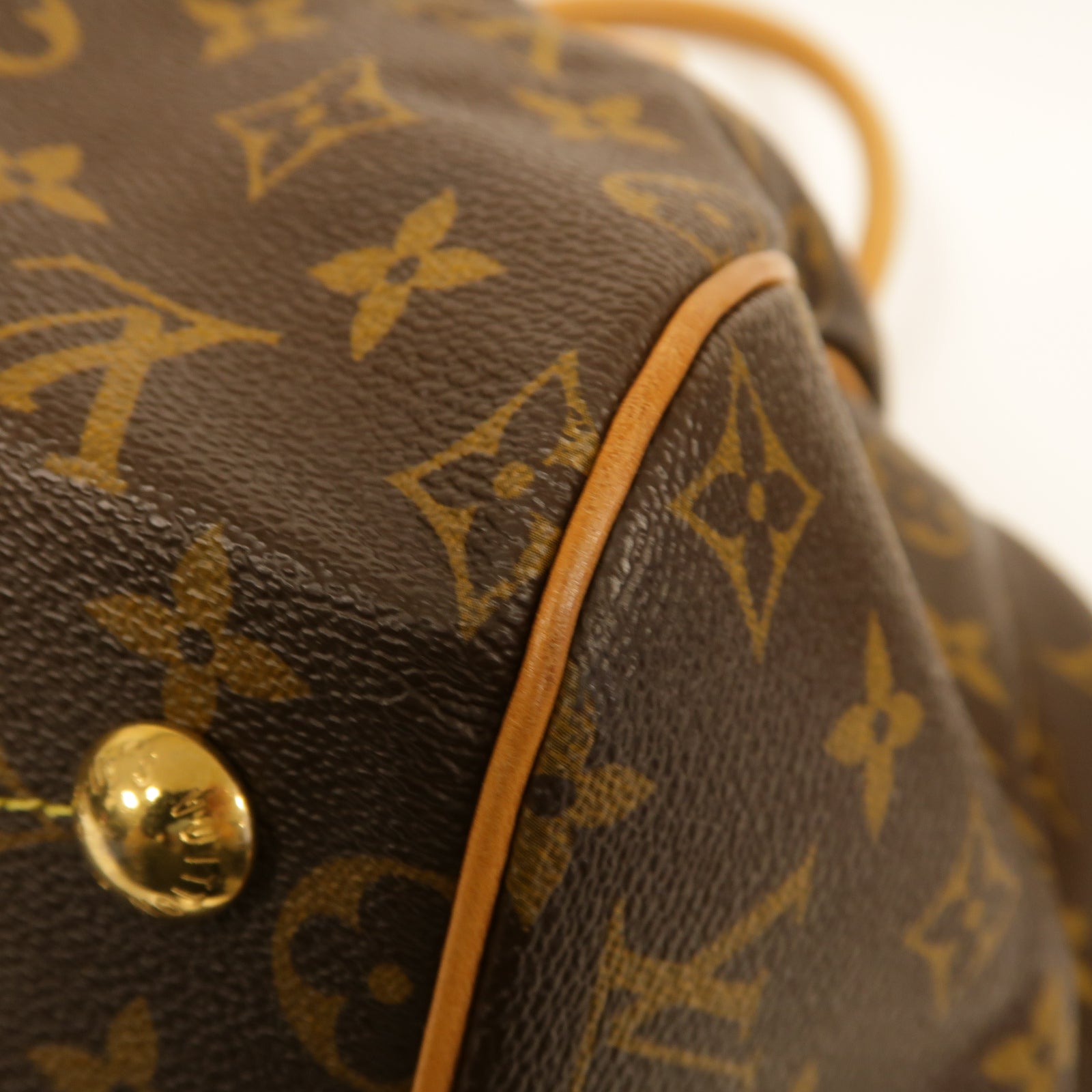 LOUIS VUITTON **【激減優惠】Monogram Tivoli GM金扣手挽袋啡色