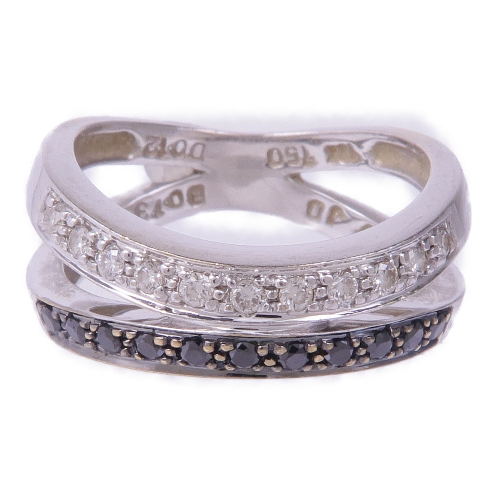 JEWELRY 【激減優惠】18K白金Diamond Ring鑽石戒指US#5