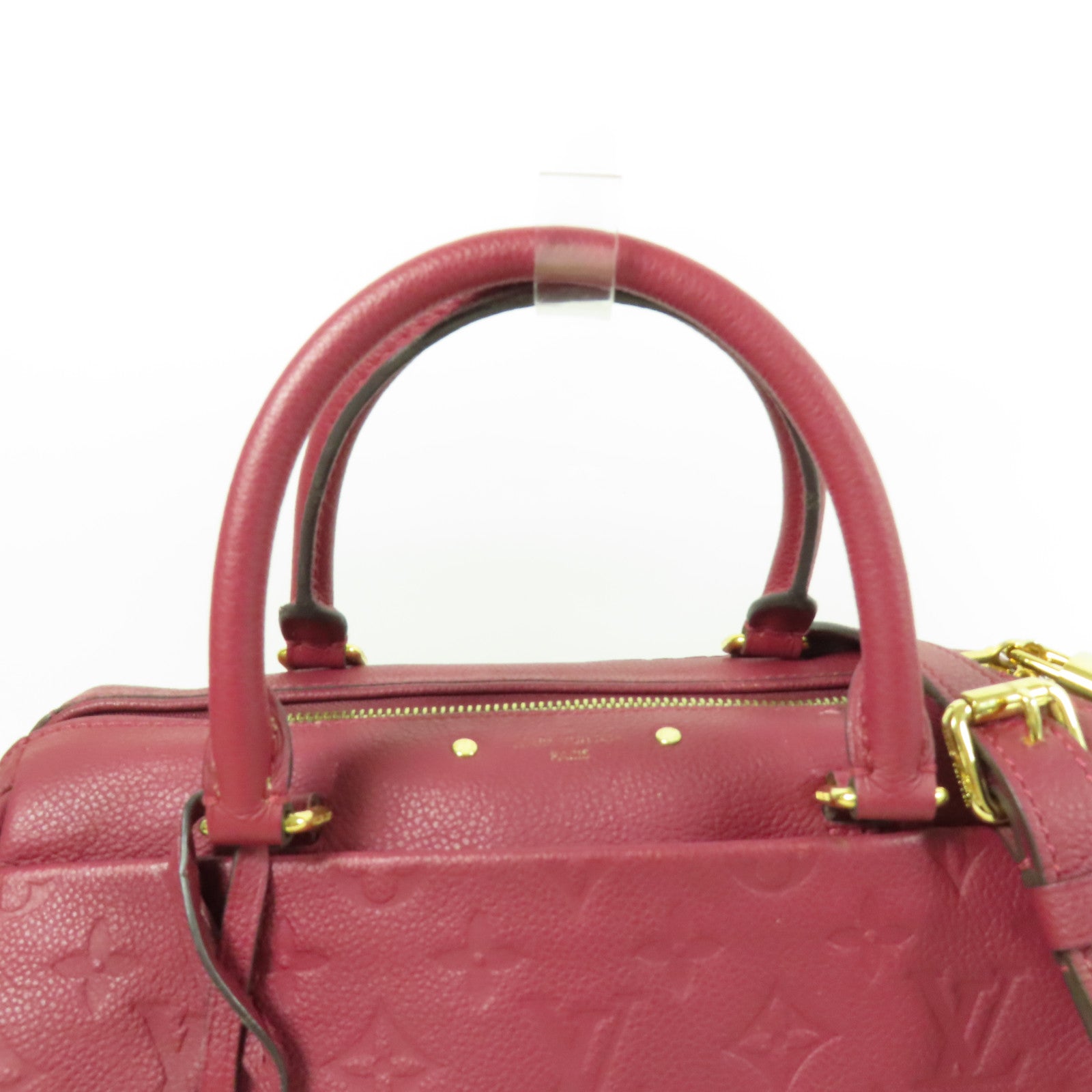 LOUIS VUITTON Speedy Bandouliere 25 2way Shoulder Bag M40762 Monogram Empreinte