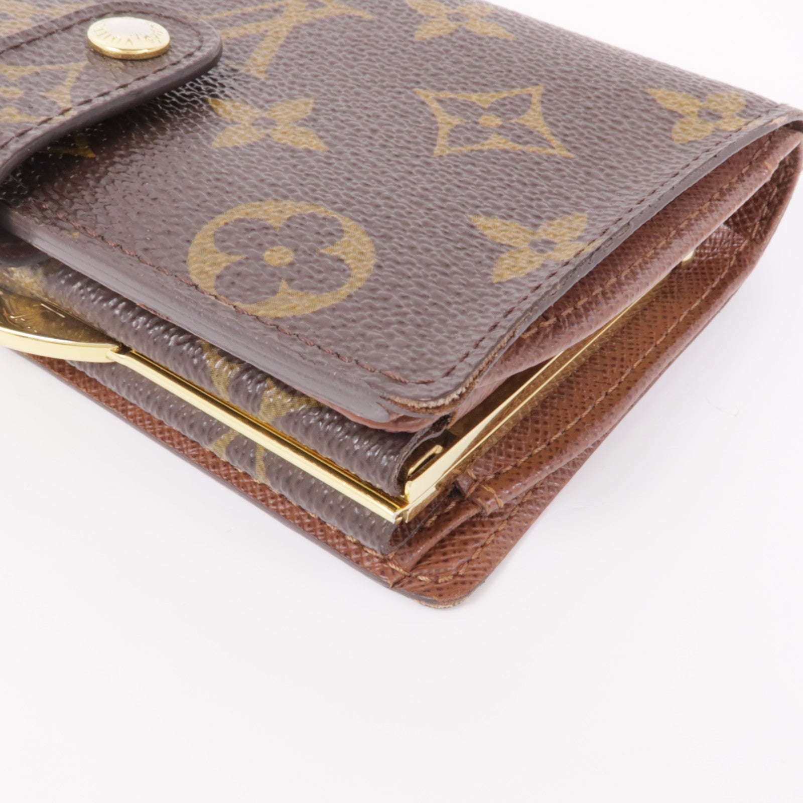 LOUIS VUITTON Monogram Portefeuille Viennois金扣錢包