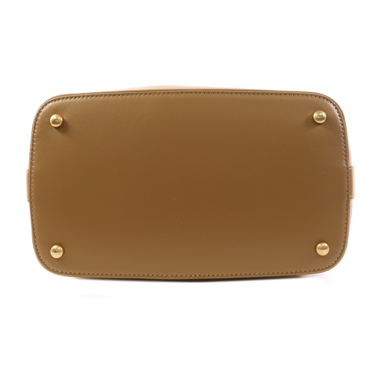 CHANEL 斜紋軟呢/皮革Shoulder Bag金扣肩背袋