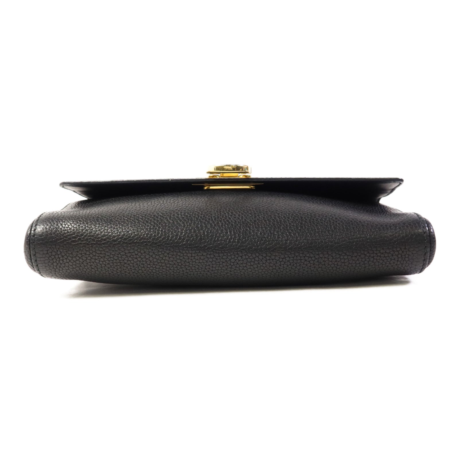 Salvatore Ferragamo 牛皮皮革Shoulder Bag金扣手挽肩背兩用袋