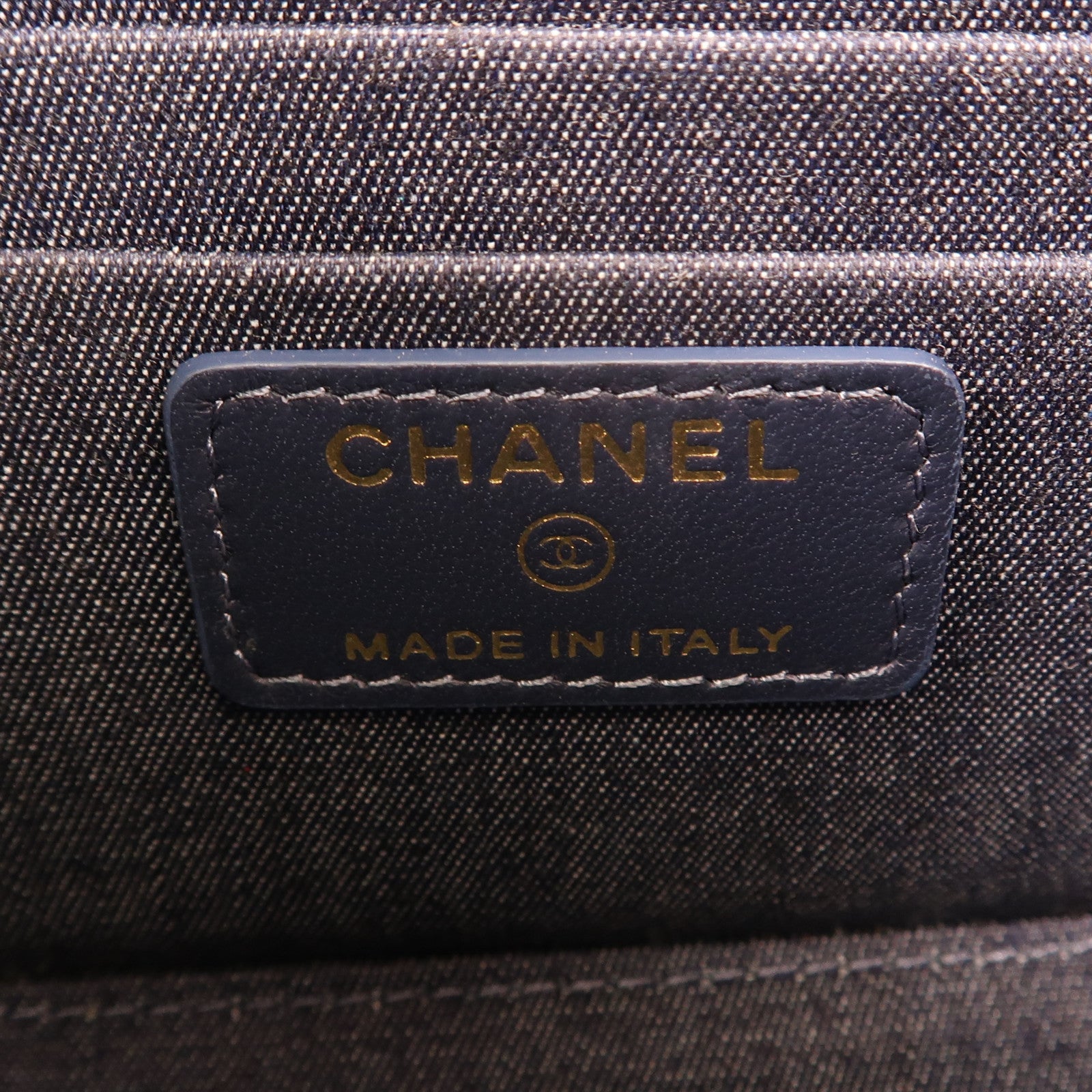 CHANEL CC GHW Vanity Chain Shoulder Bag Lambskin Leather Pink