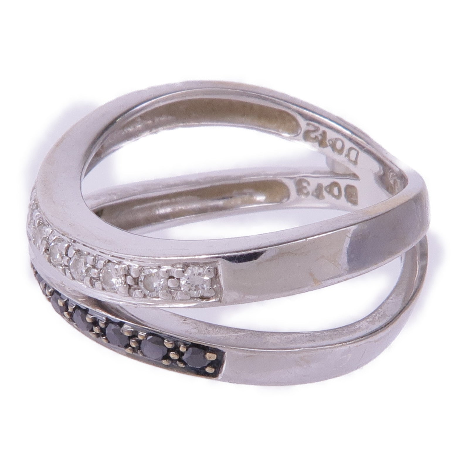 JEWELRY 【激減優惠】18K白金Diamond Ring鑽石戒指US#5
