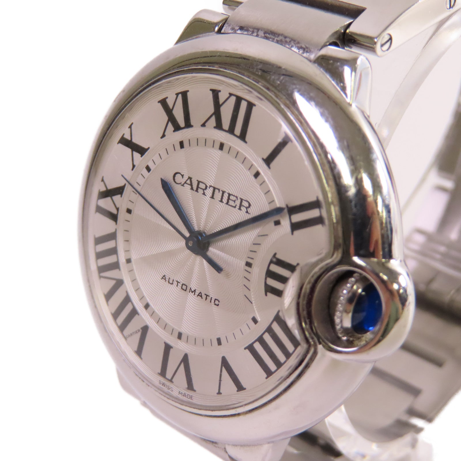 CARTIER Ballon Bleu 36mm Watch不鏽鋼自動機芯手錶貝殼色