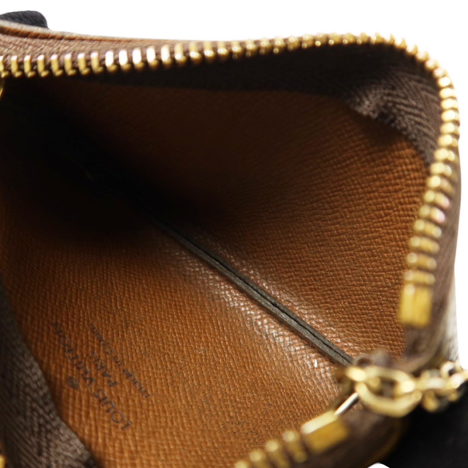 LOUIS VUITTON Monogram Card & Key Case Pochette Cle金扣卡片/鎖匙兩用包
