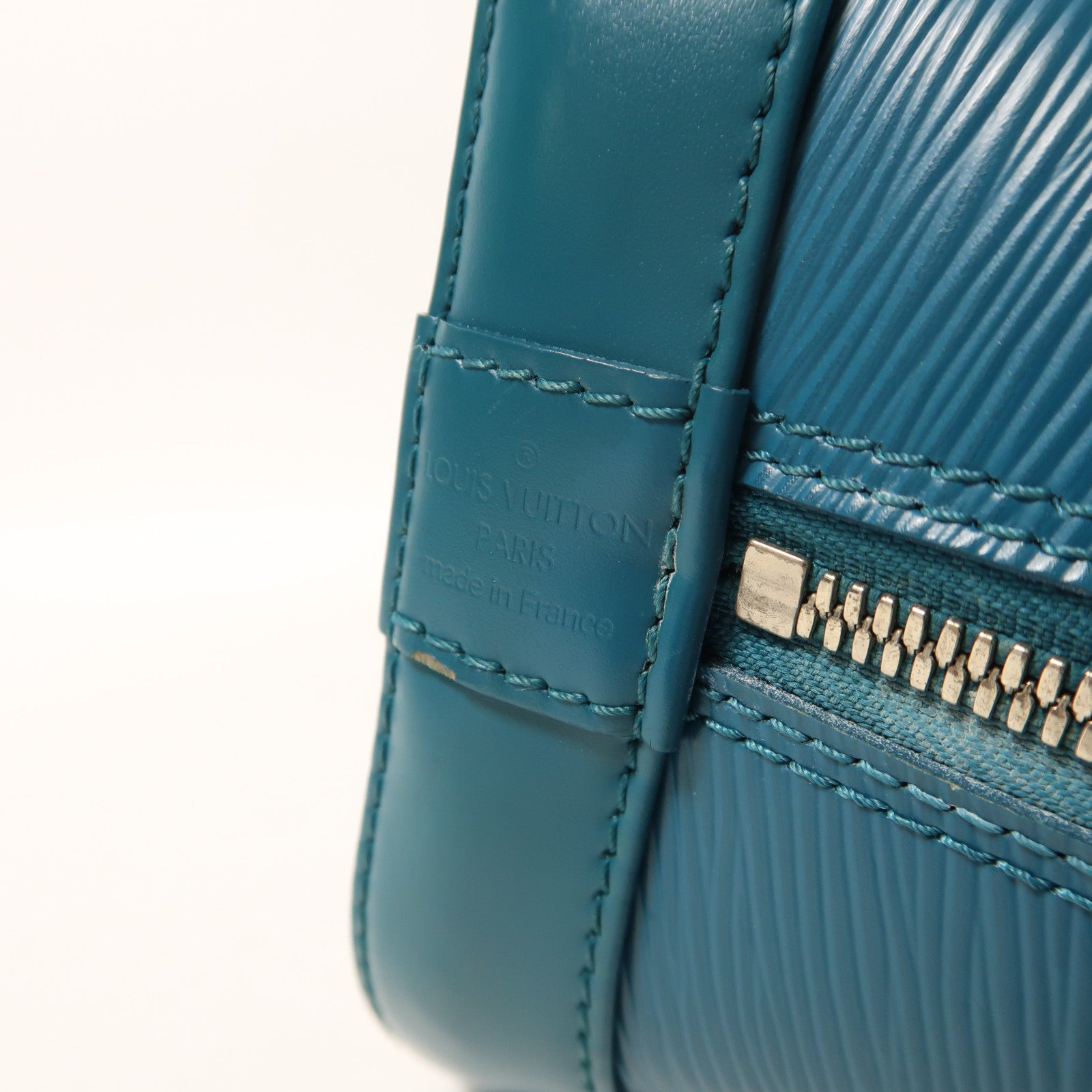 LOUIS VUITTON Epi Alma PM銀扣手挽袋