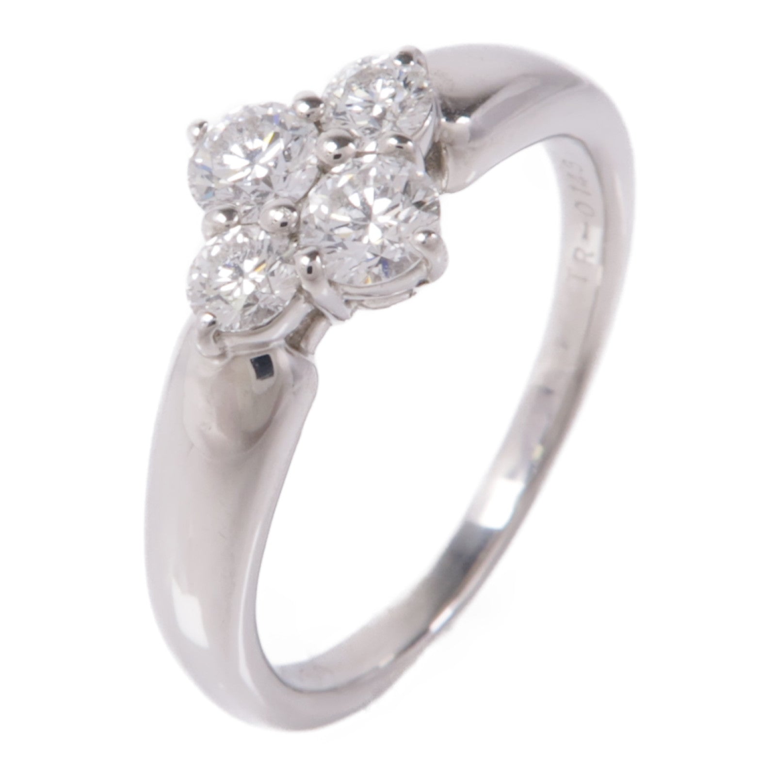 JEWELRY 【激減優惠】PT900鉑金Diamond Ring鑽石戒指US#6.5