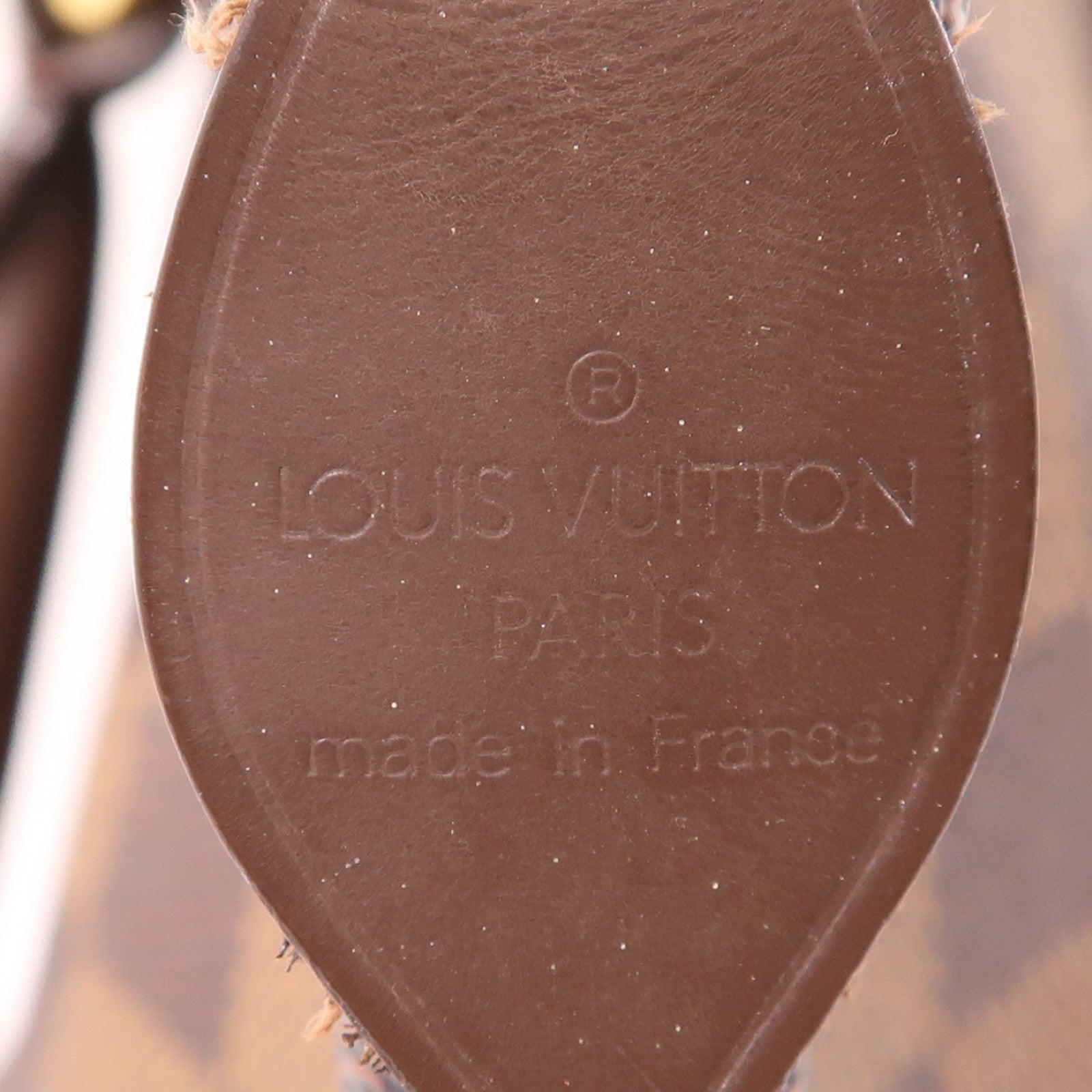 LOUIS VUITTON LV GHW Saleya PM Shoulder Handbag N51183 Damier Brown