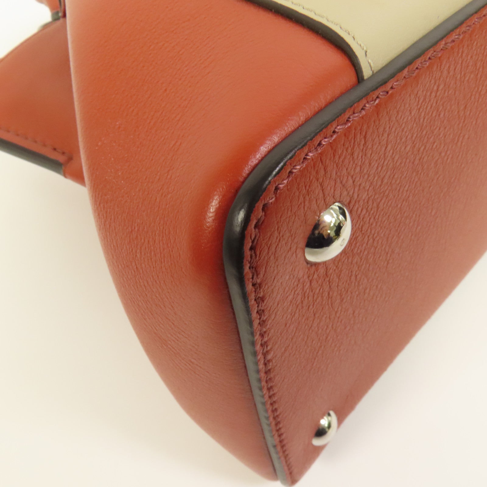 CARTIER 牛皮皮革2way Shoulder Bag銀扣手挽肩背兩用袋