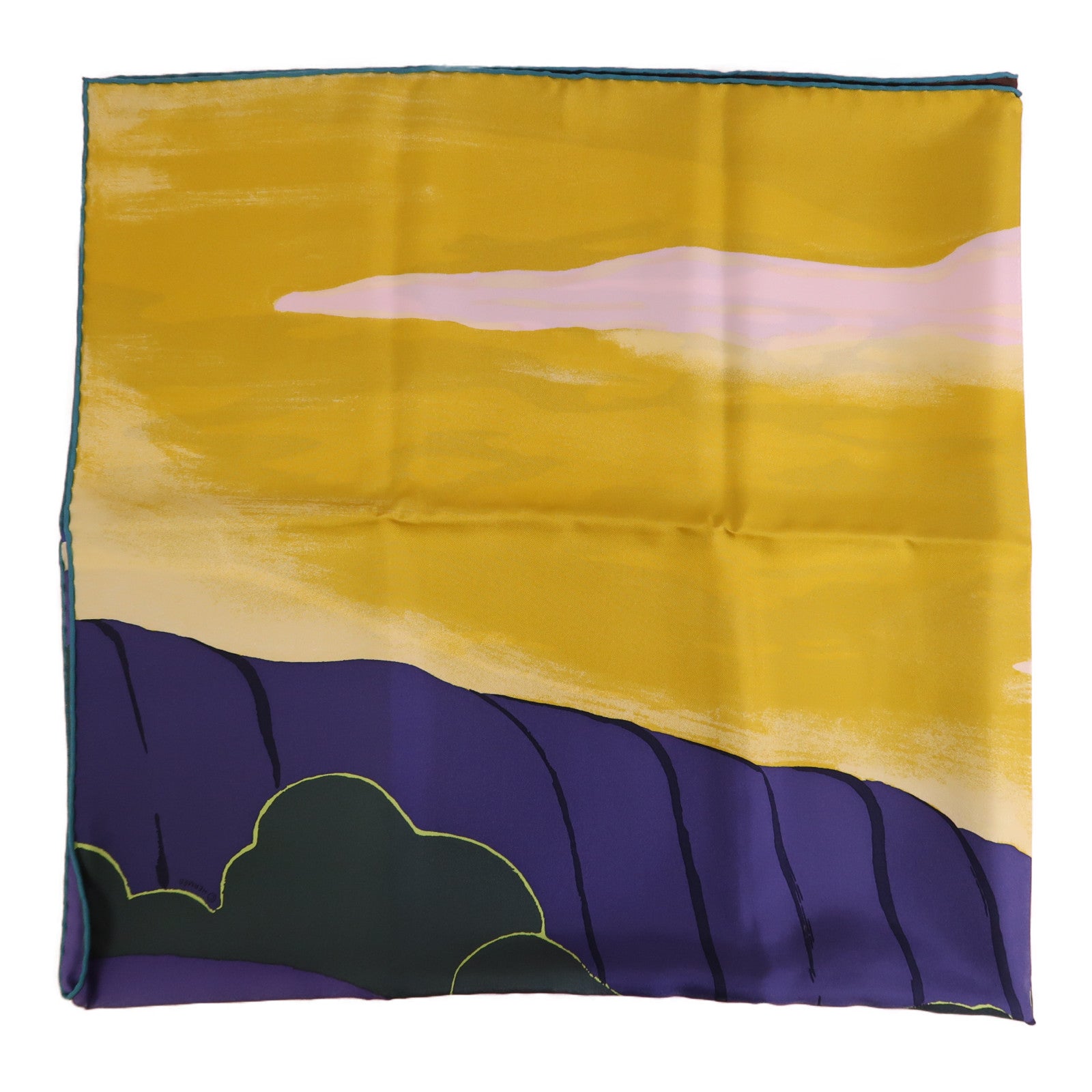 HERMES 絲質Scarf 90X90絲巾