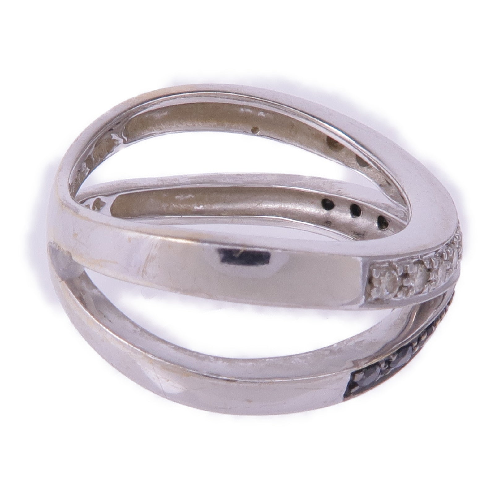JEWELRY 【激減優惠】18K白金Diamond Ring鑽石戒指US#5