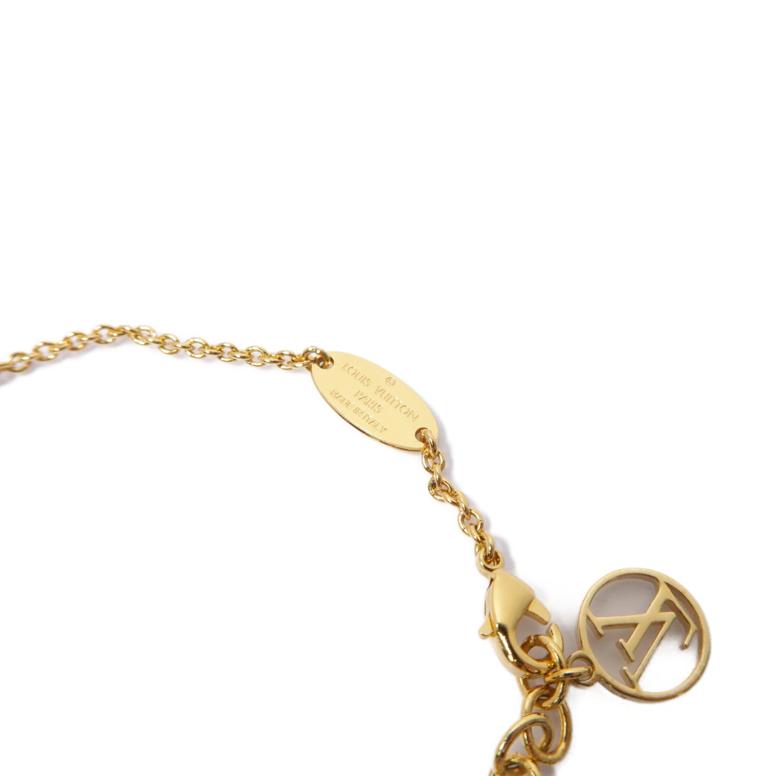 LOUIS VUITTON 金屬Bracelet手鏈金色