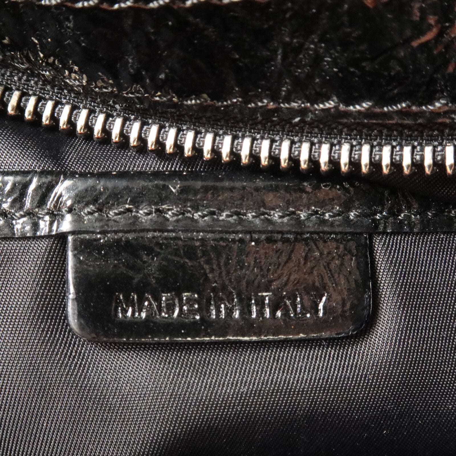 BURBERRY 尼龍/漆皮皮革Hand Bag手挽袋