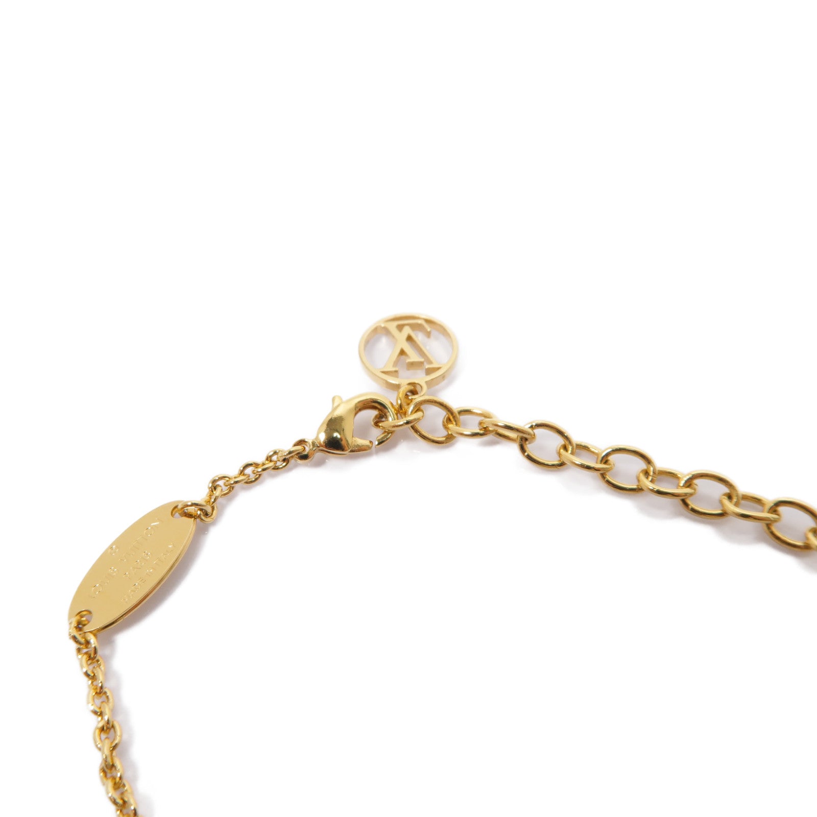 LOUIS VUITTON 金屬Bracelet手鏈金色