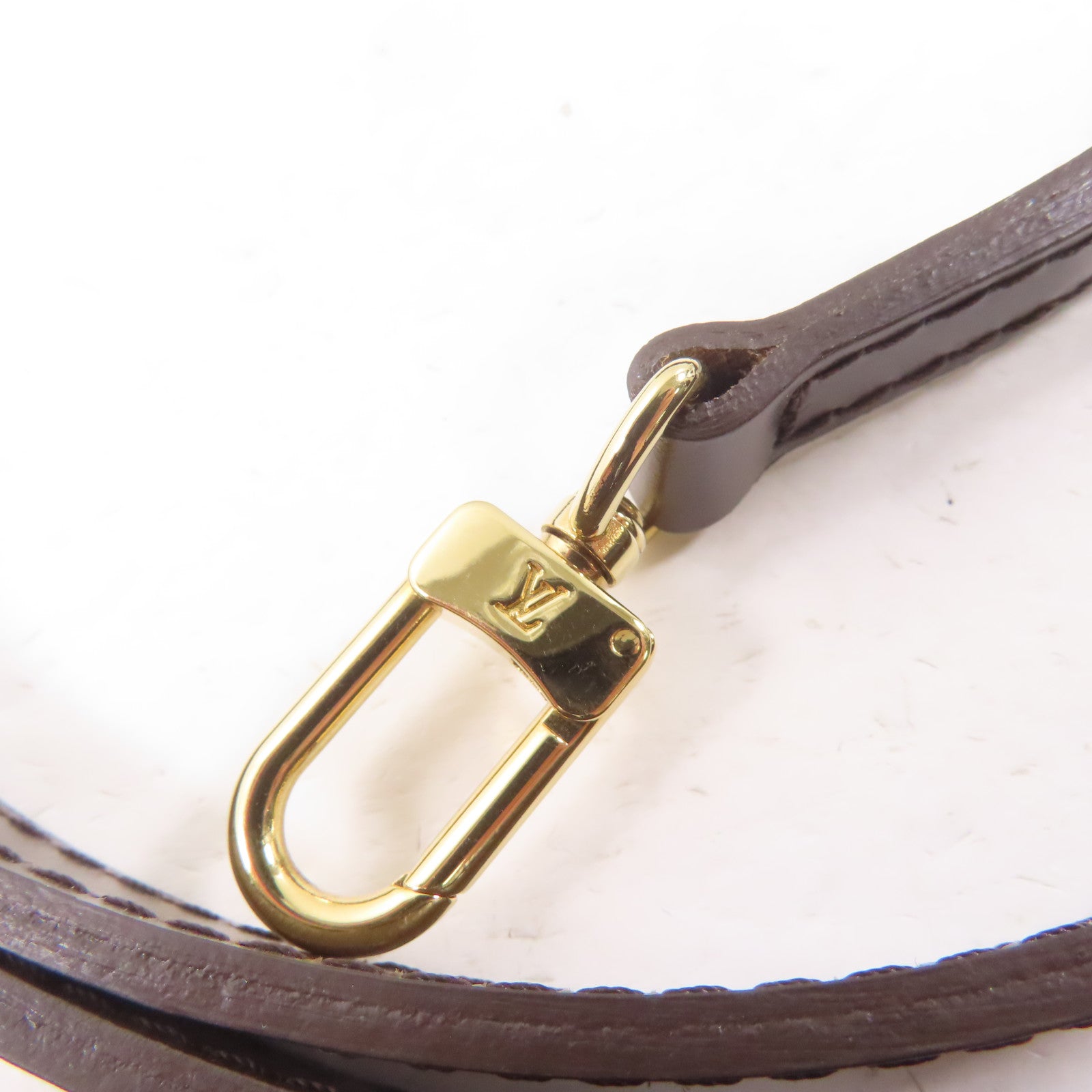 LOUIS VUITTON Damier Eva金扣手挽肩背兩用袋棕色
