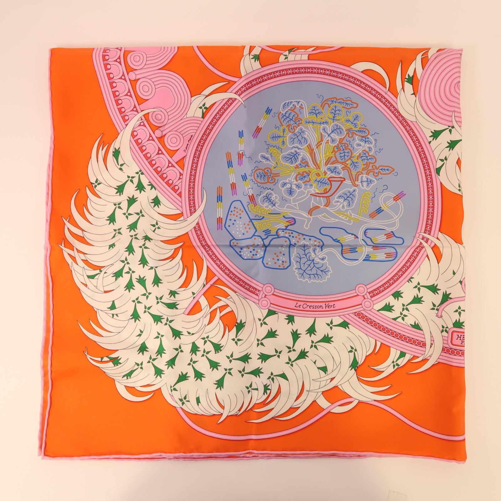 HERMES 絲質Scarf絲巾