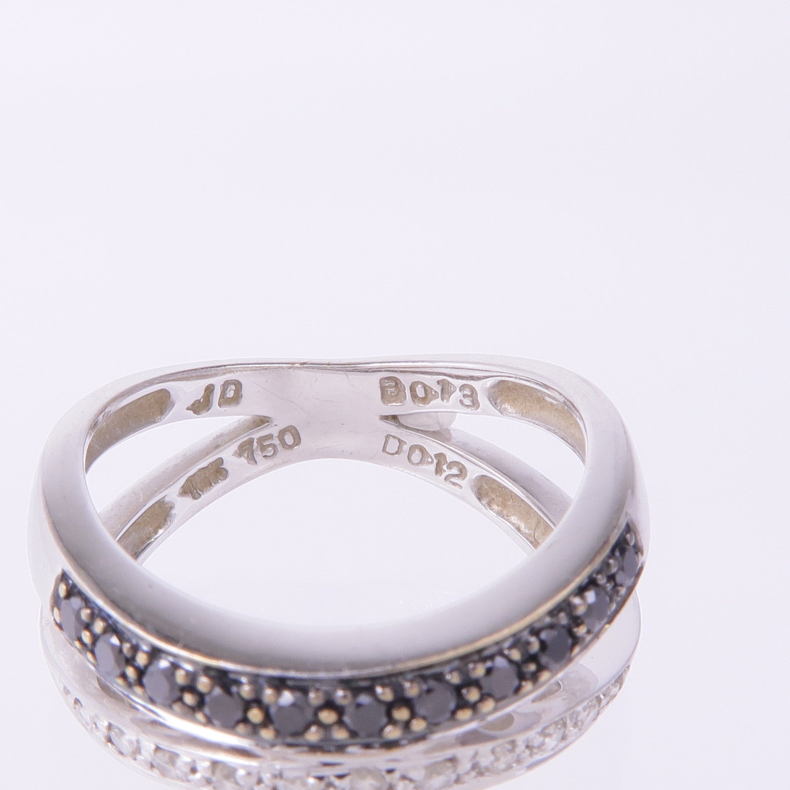 JEWELRY 【激減優惠】18K白金Diamond Ring鑽石戒指US#5