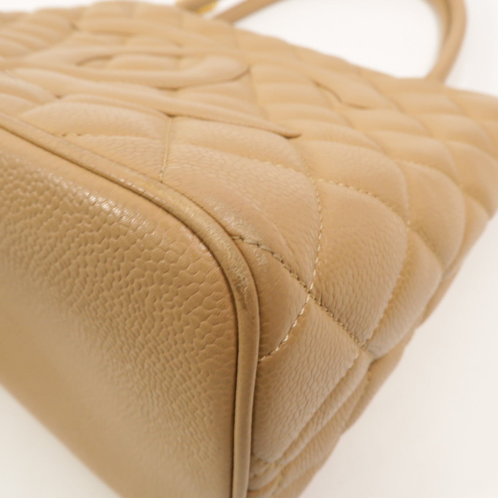 CHANEL 牛皮皮革Medallion Vintage Tote Bag手挽袋